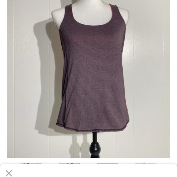 Lululemon Wild Tank Top w Built in Bra Pink Bra Women's, Sz: 4 - Picture 2 of 8